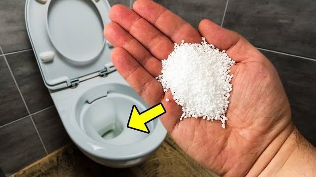 Use Salt in the Toilet to Keep it Sparkling Clean!