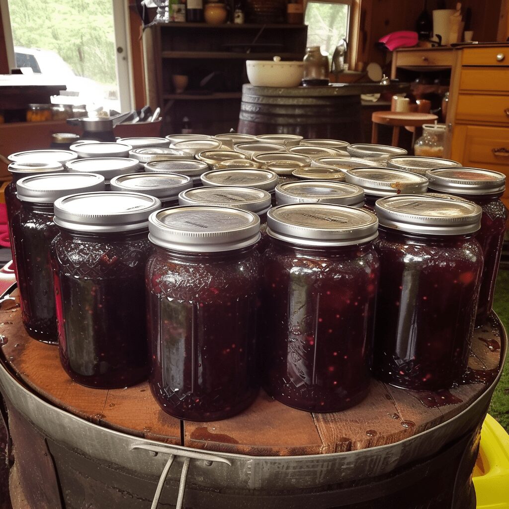 Canning Adventure Fill 84 Small Jars with Jam at Once